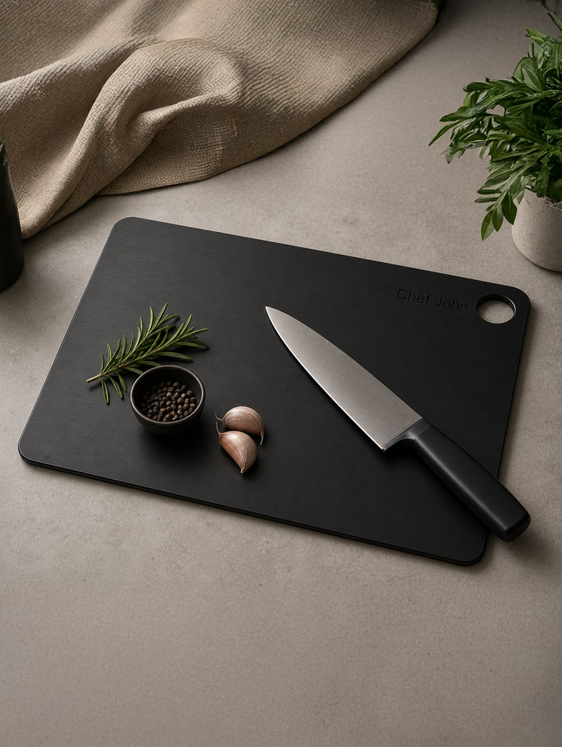 Laser-Cut Metal Cutting Board