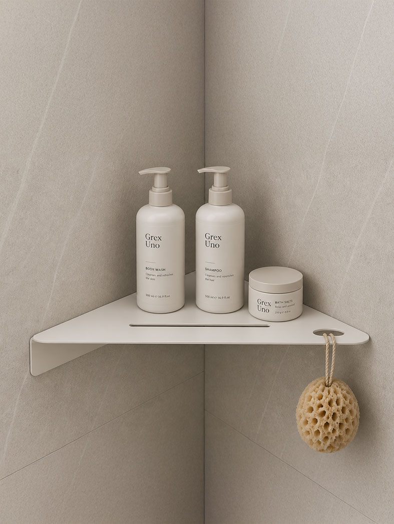 Corner Shower Shelf
